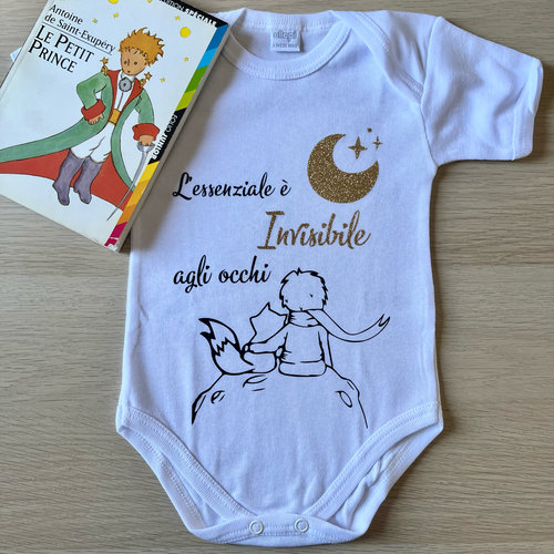 Baby Body "L'Essenziale è Invisibile Agli Occhi" - Il Piccolo Principe