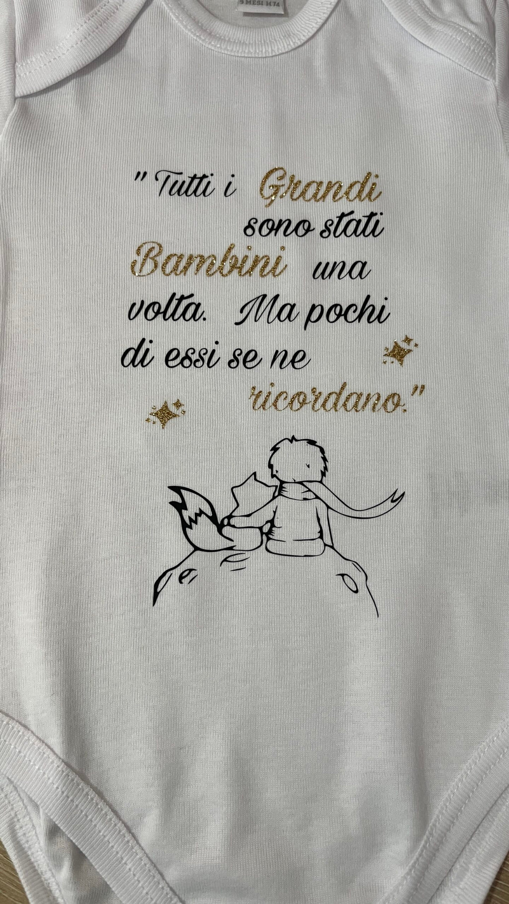Baby Body A Tema "Il Piccolo Principe"
