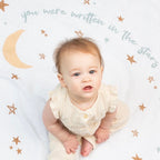 Coperta Complimese Neonato Written in the Stars - Personalizzabile
