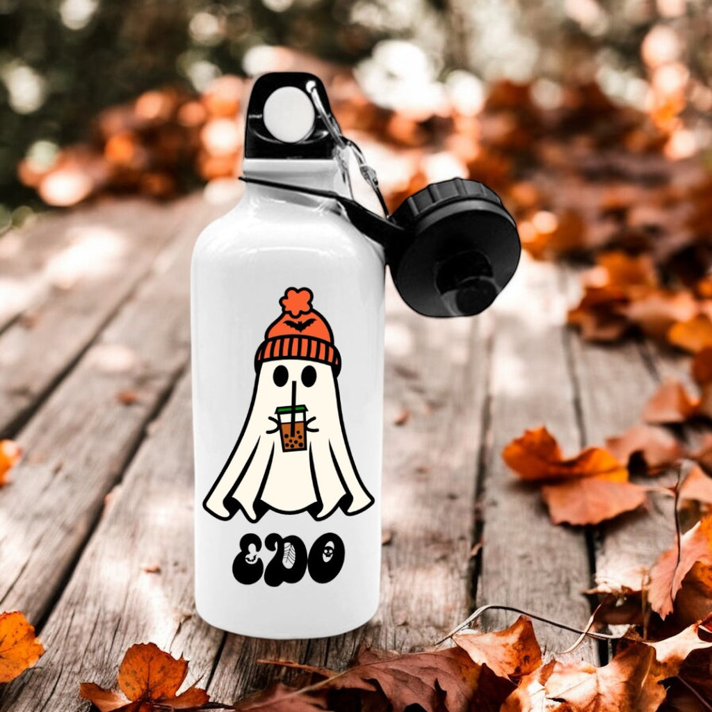 Borraccia Halloween Personalizzata, Doppio Tappo - 500ml