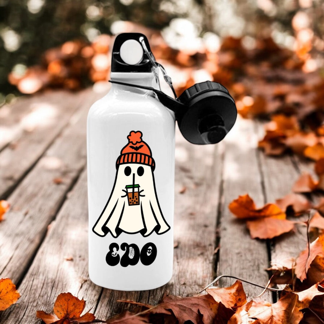 Borraccia Halloween Personalizzata, Doppio Tappo - 500ml