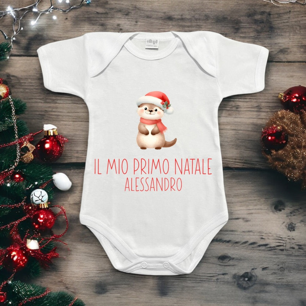 Body Neonato Di Natale Personalizzato - Scegli Il Disegno