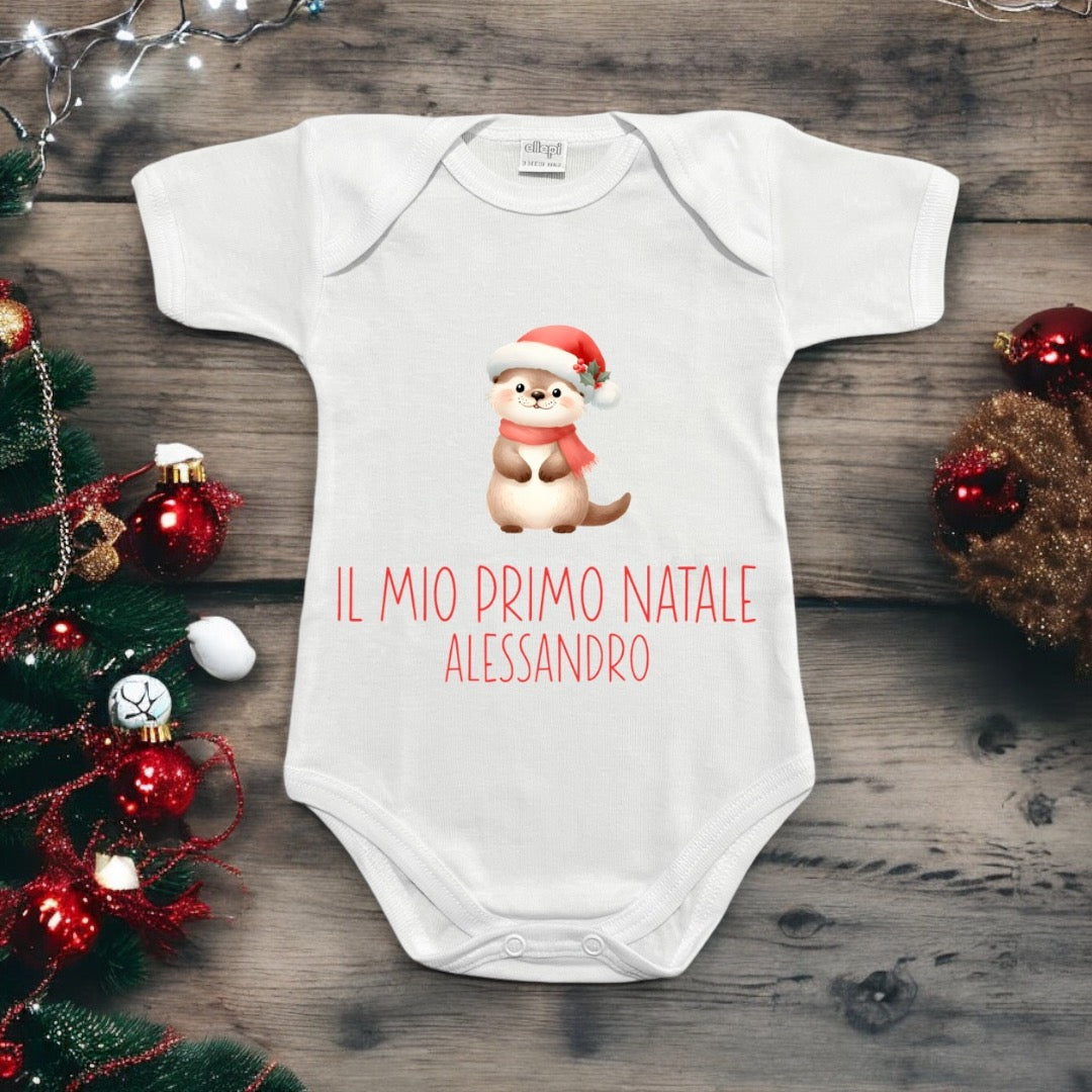 Body Neonato Di Natale Personalizzato - Scegli Il Disegno