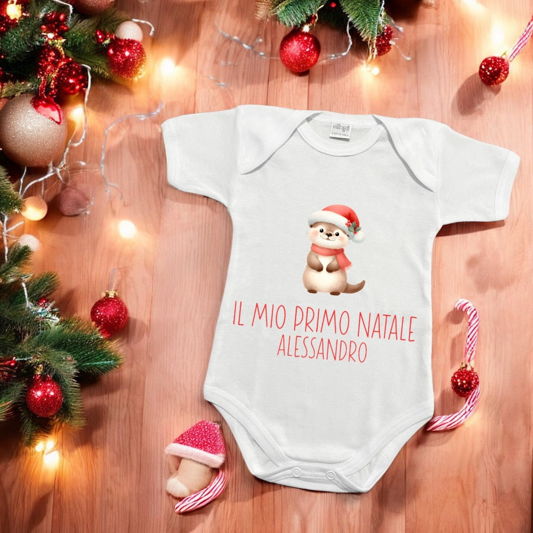 Body Neonato Di Natale Personalizzato - Scegli Il Disegno
