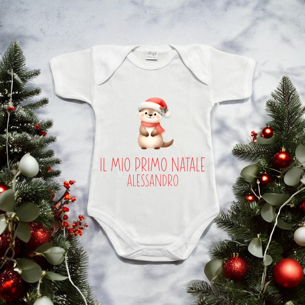 Body Neonato Di Natale Personalizzato - Scegli Il Disegno