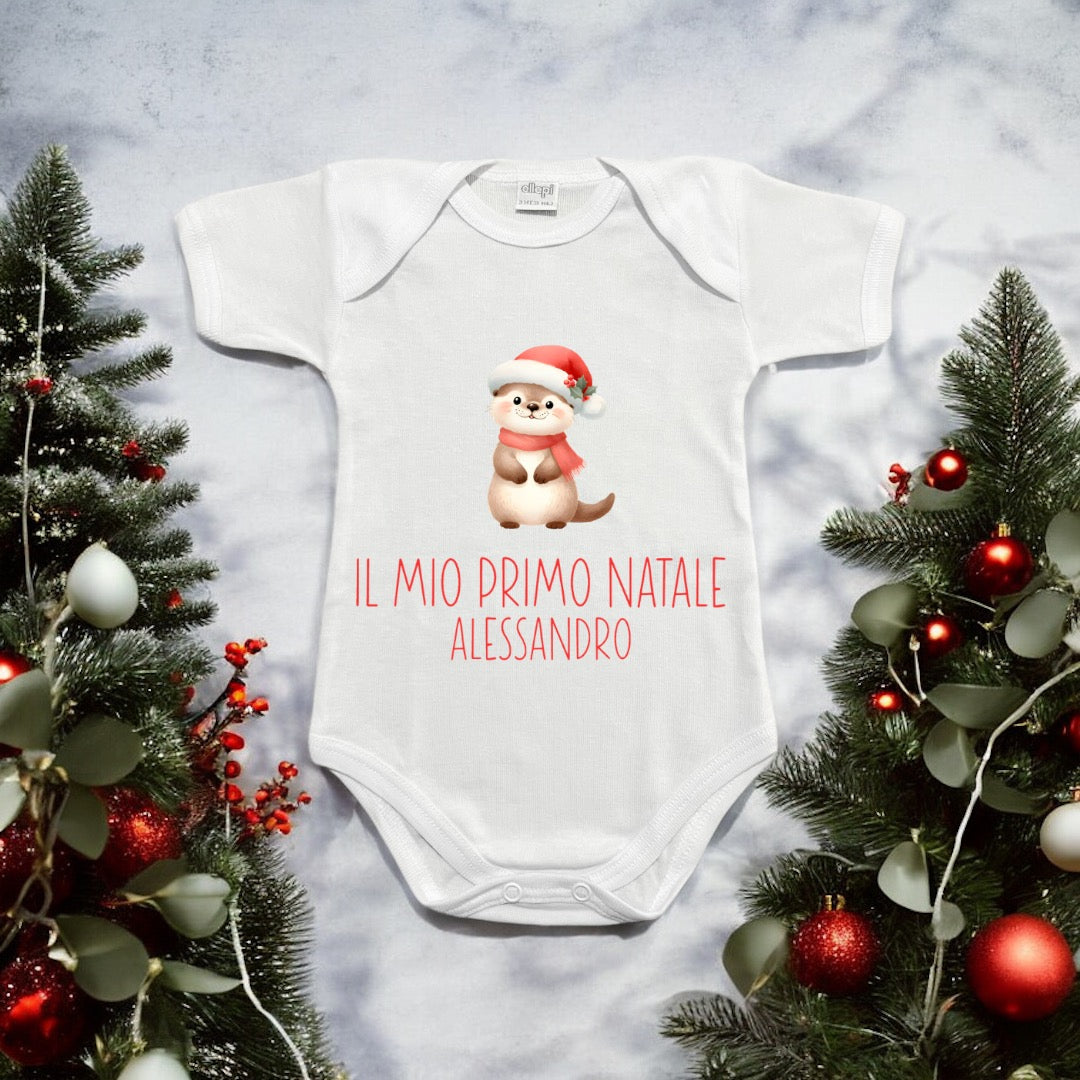 Body Neonato Di Natale Personalizzato - Scegli Il Disegno