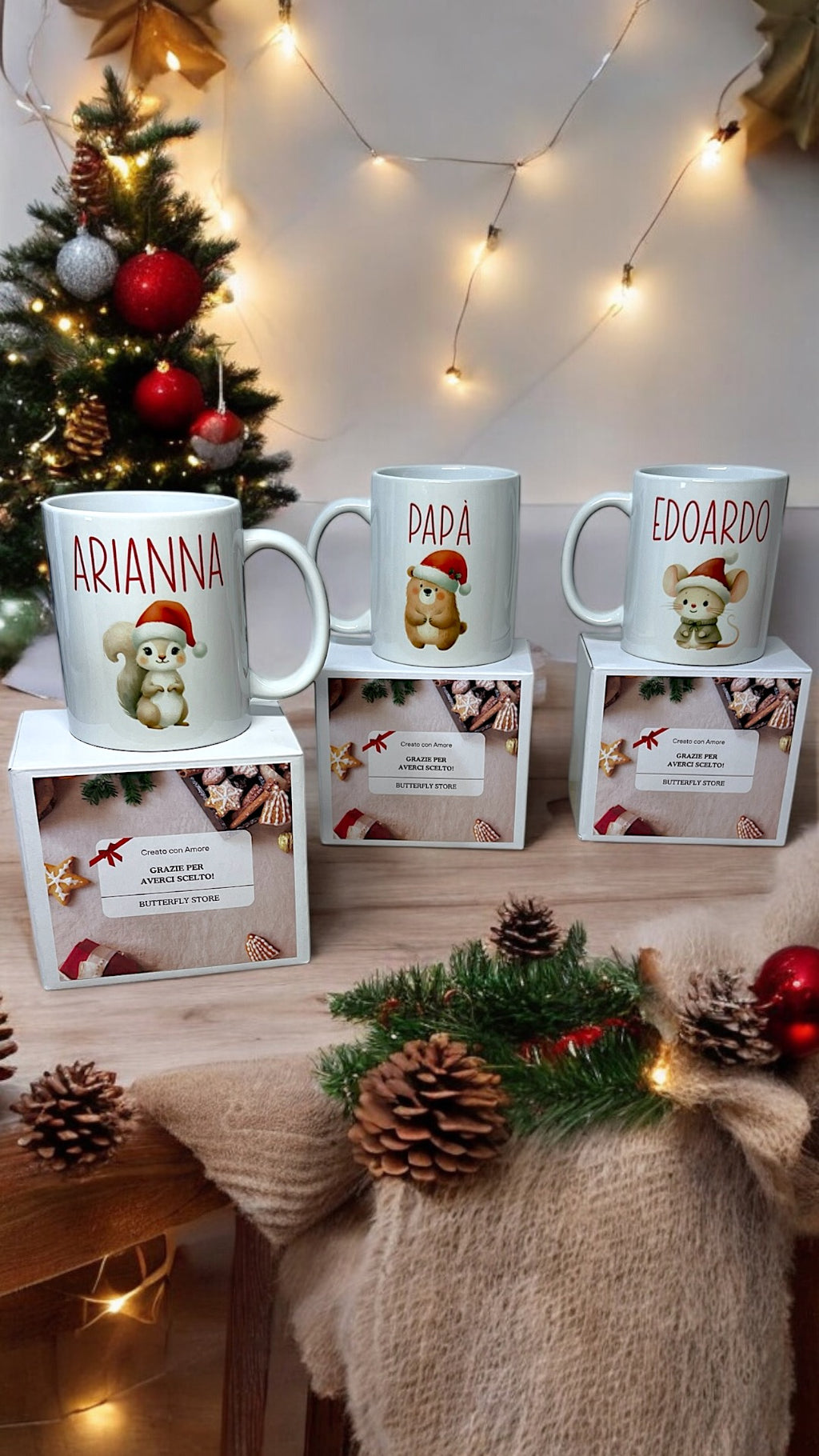 Tazza Di Natale Personalizzata