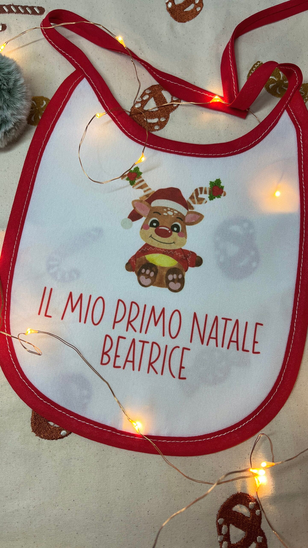 Bavaglino Di Natale Personalizzato