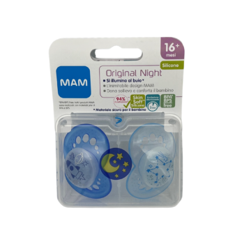 Succhietto MAM Original Night 2Pz – Azzurro16+