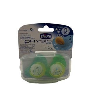 Chicco Physio Air Active 0-6m Succhietto 2 Pezzi Caucciù