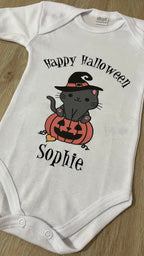 Baby Body Happy Halloween - Con Nome