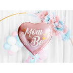 Palloncino 18" mylar Cuore Rosa "Mom To Be"