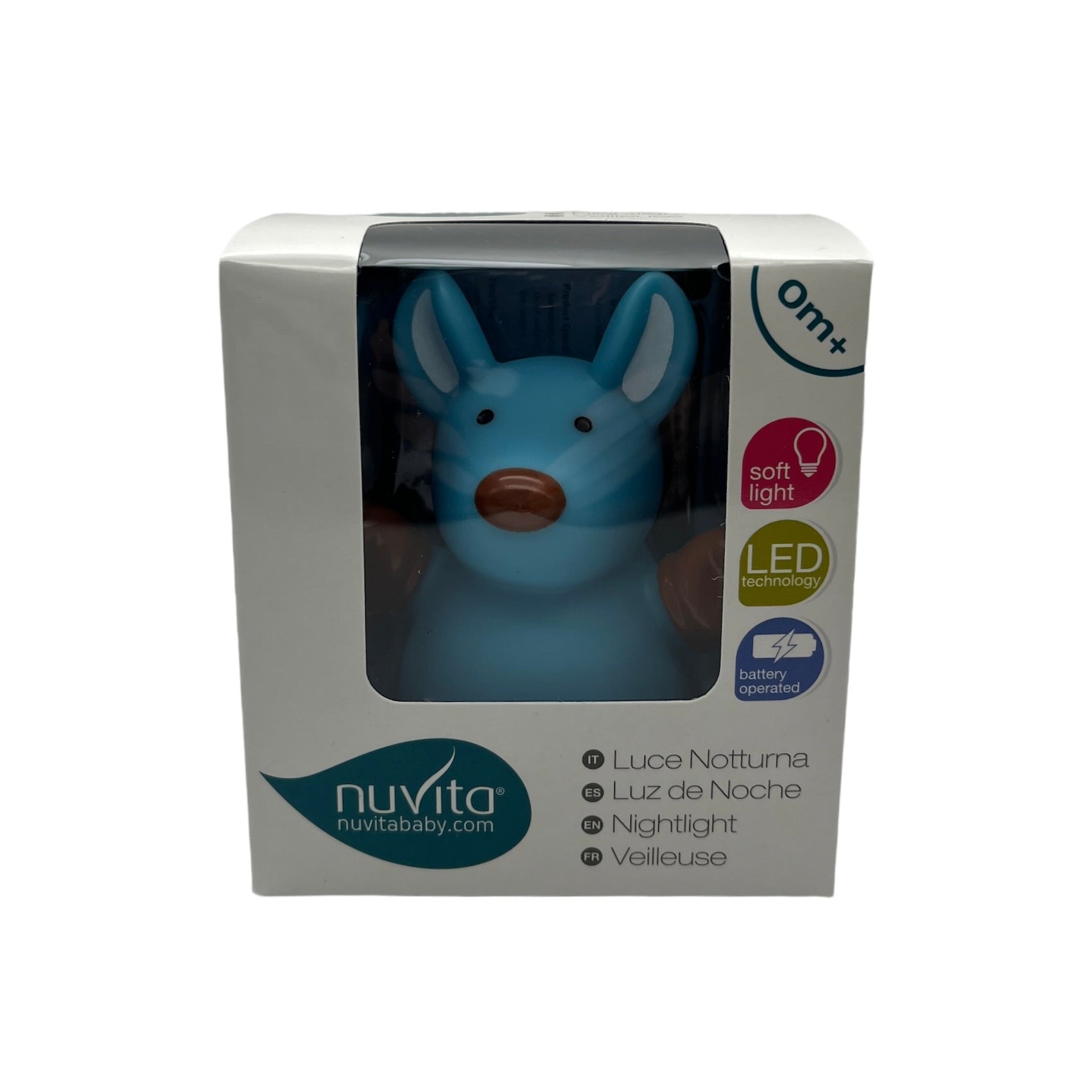 Luce Notturna Canguro Azzurro - Nuvita Baby 0m+