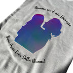 Baby Body Olografico "Mamma Sei Il Mio Universo" - Personalizzabile Con Nome