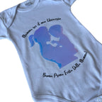 Baby Body Olografico "Mamma Sei Il Mio Universo" - Personalizzabile Con Nome