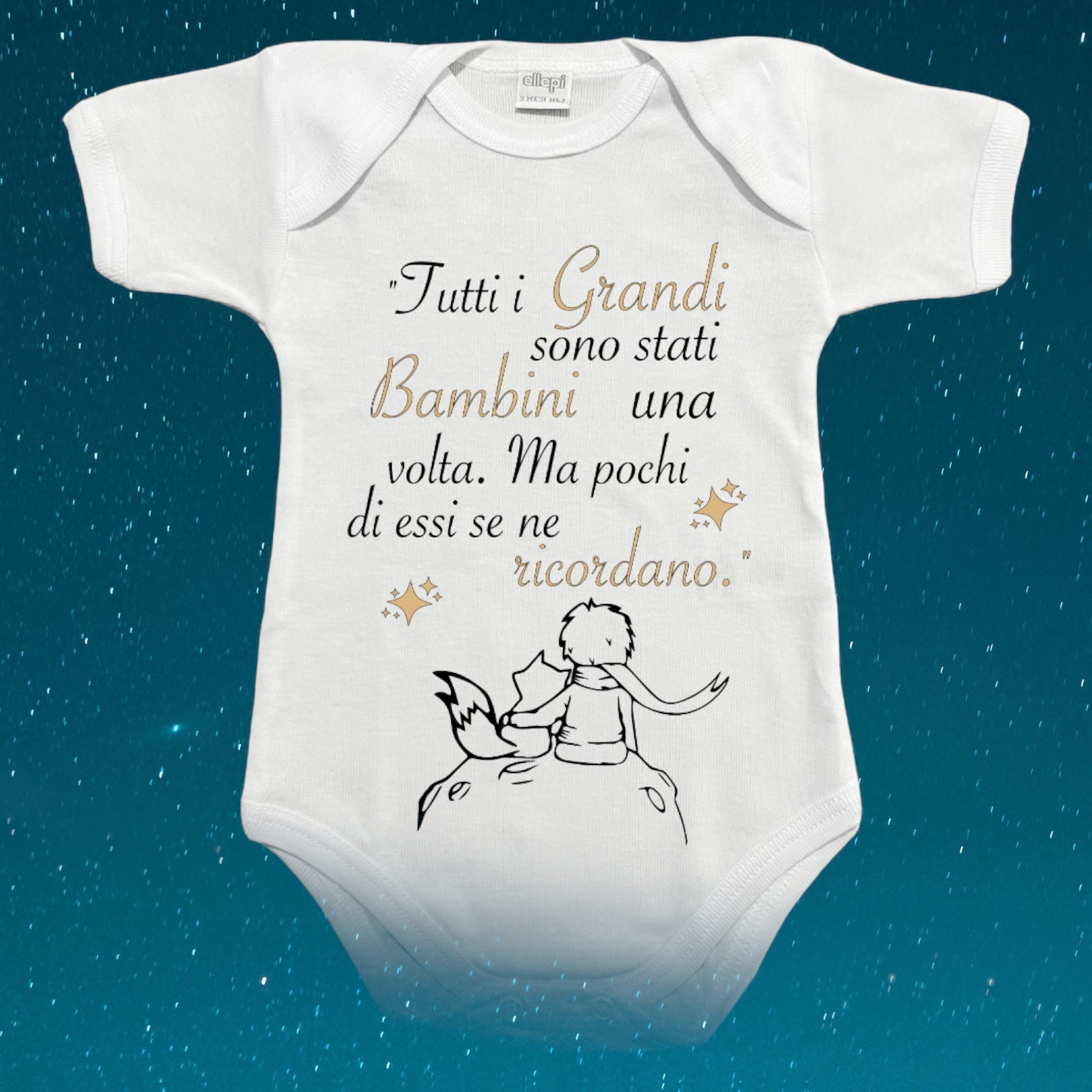 Baby Body A Tema "Il Piccolo Principe"