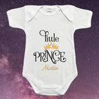 Baby Body "Little Prince" Personalizzato Con Nome
