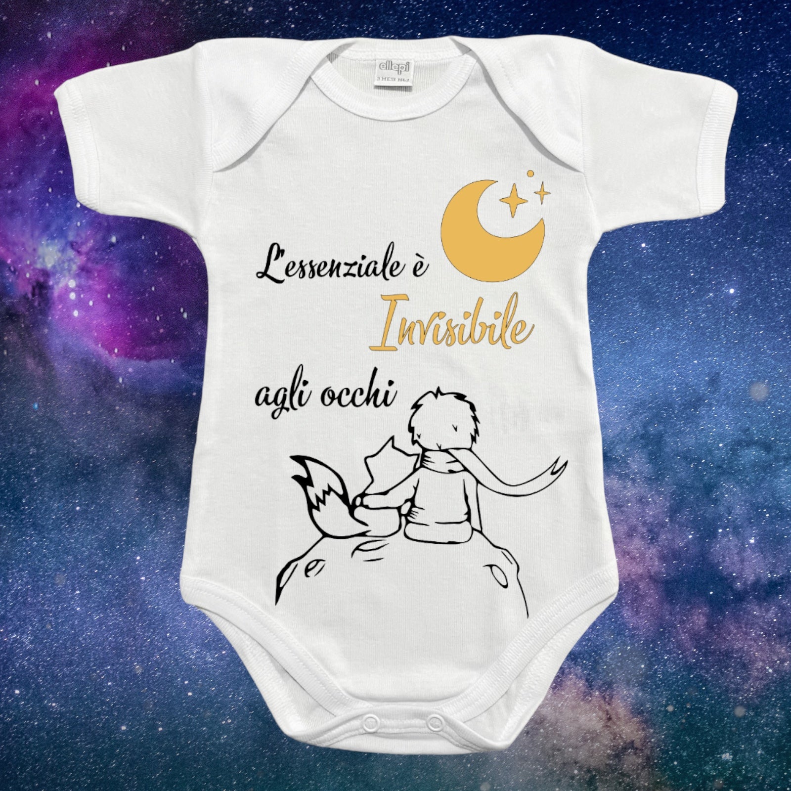 Baby Body "L'Essenziale è Invisibile Agli Occhi" - Il Piccolo Principe