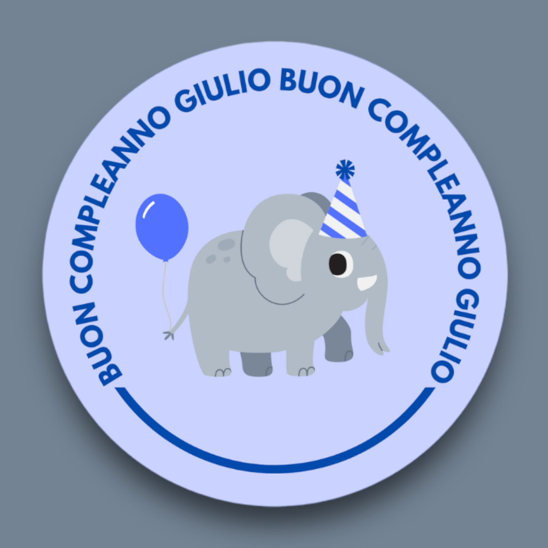 Adesivi Stickers Personalizzati Per Nascite, Baby Shower, Compleanni - Set di 50 o 100 Adesivi