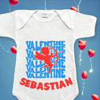 Baby Body San Valentino Con Nome Bimbo/Bimba