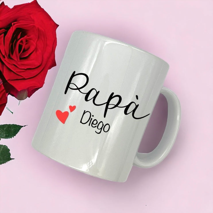 Tazza Papà Con Nome