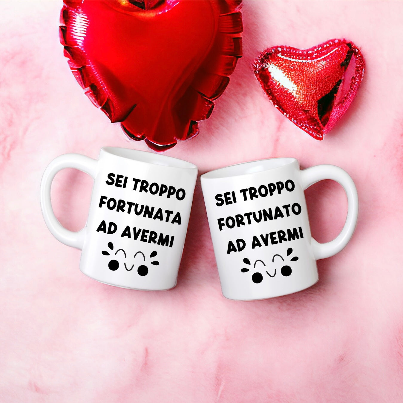 Coppia Di Tazze Con Frase Divertente Per Innamorati