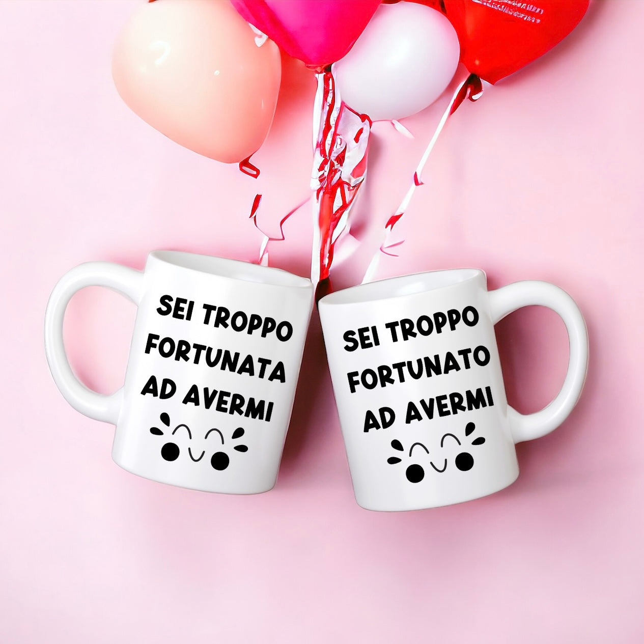 Coppia Di Tazze Con Frase Divertente Per Innamorati