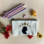 Pochette Personalizzata Con Nome E Fasi Lunari