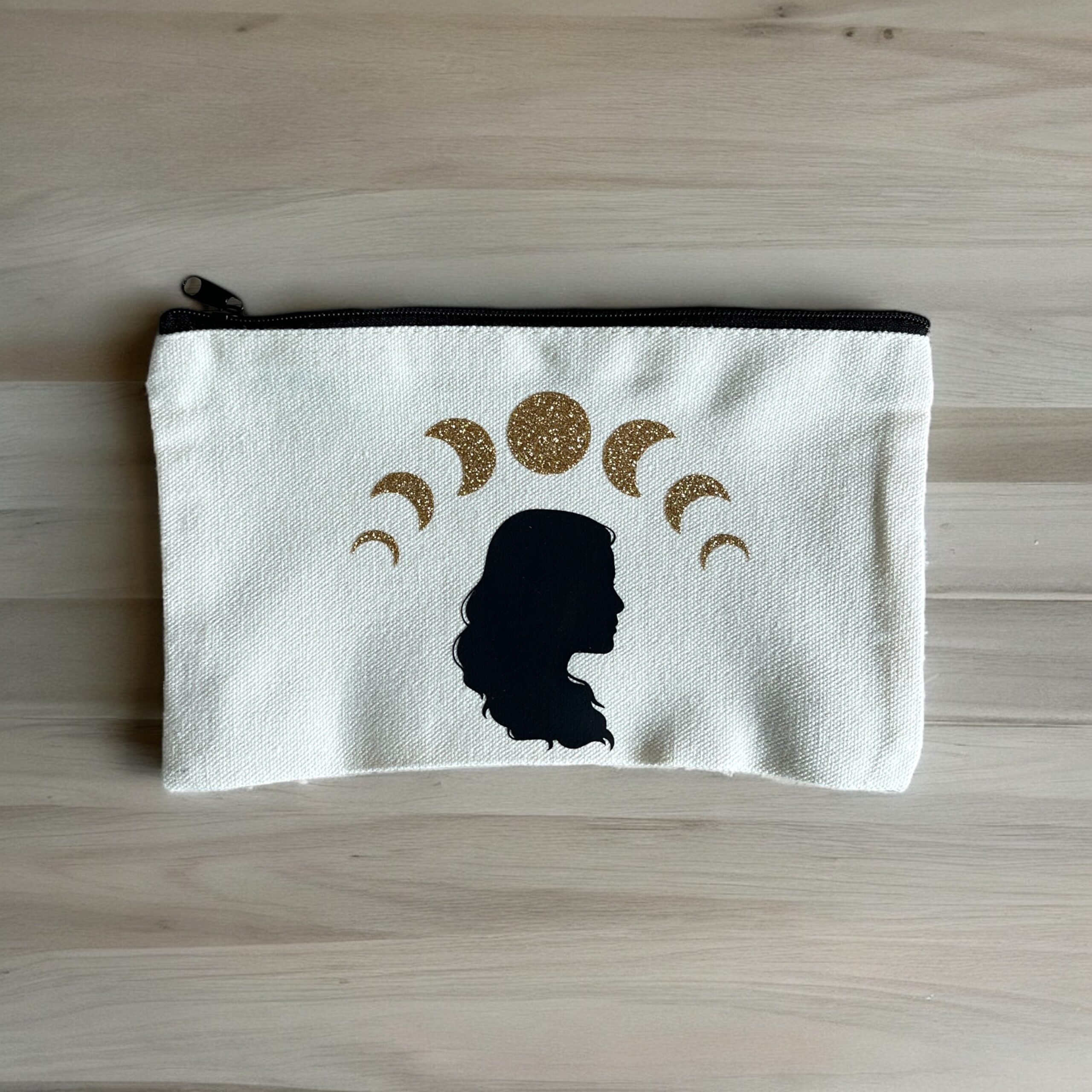 Pochette Personalizzata Con Nome E Fasi Lunari