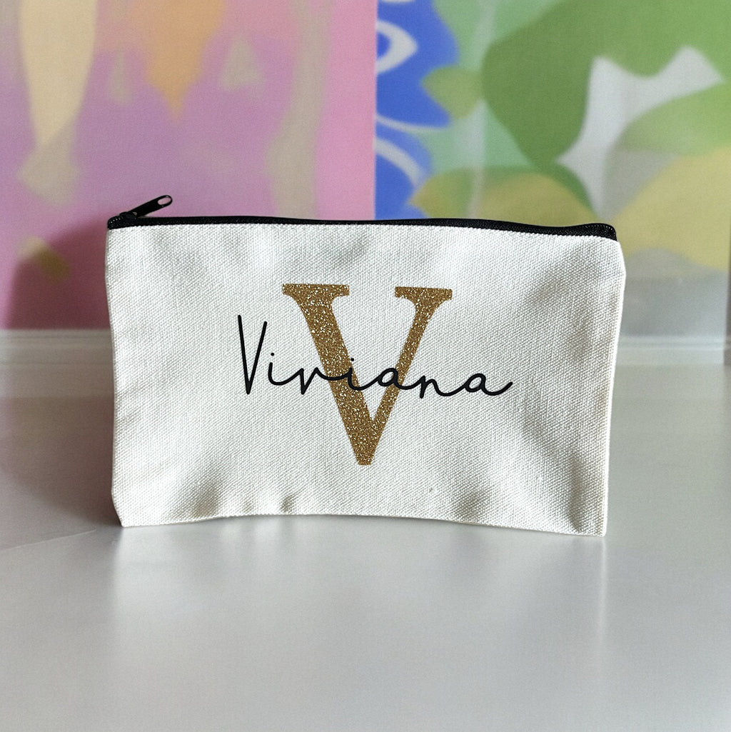 Pochette Personalizzata Con Nome E Fasi Lunari