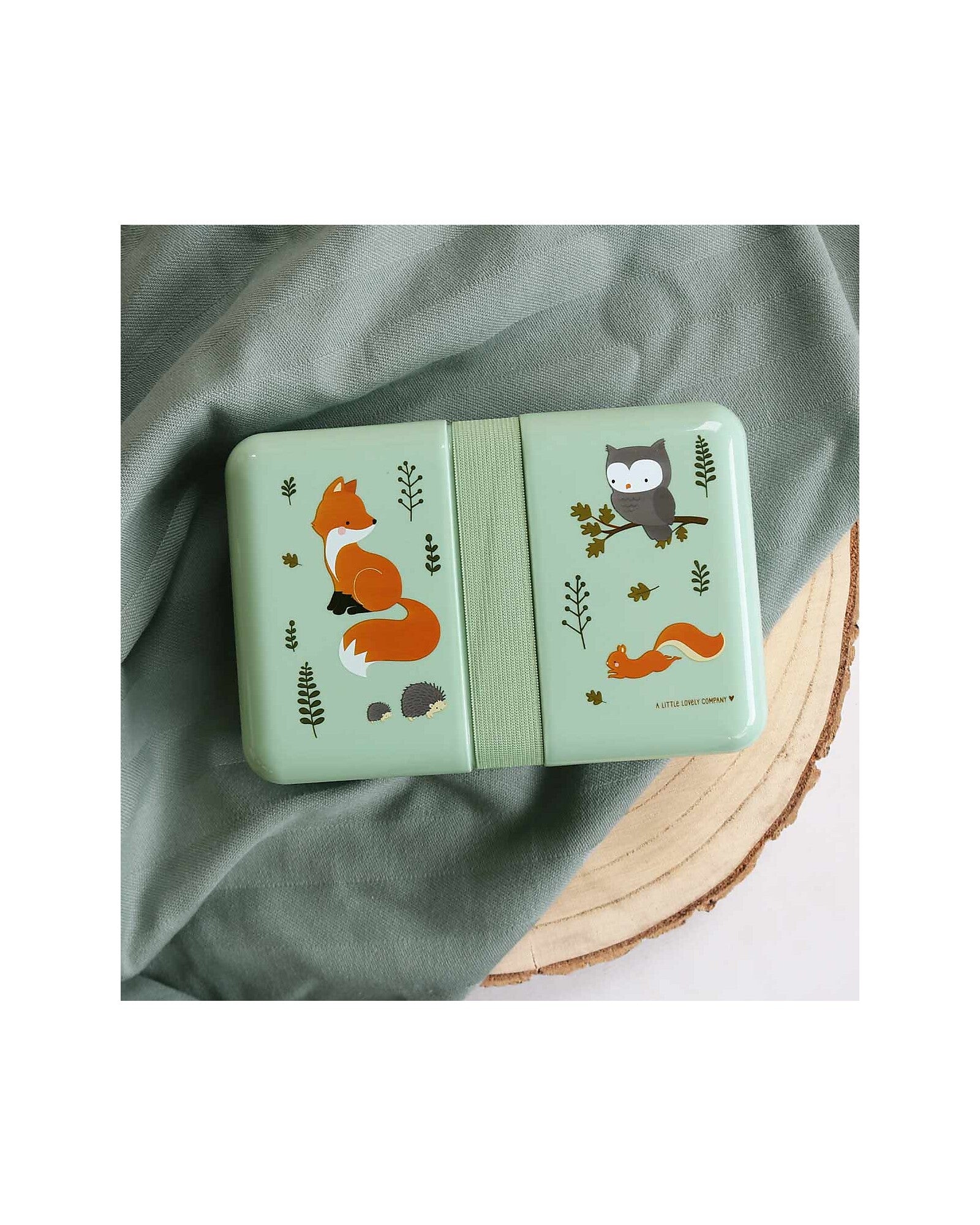 Porta Pranzo Amici della Foresta - Personalizzabile Con Nome