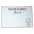 Tovaglietta Buongiorno Con Nome E Disegni