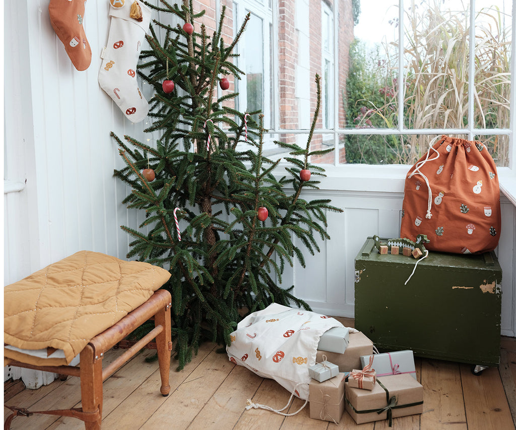 Sacco Natale Grande Per Regali - Personalizzabile Con Nome