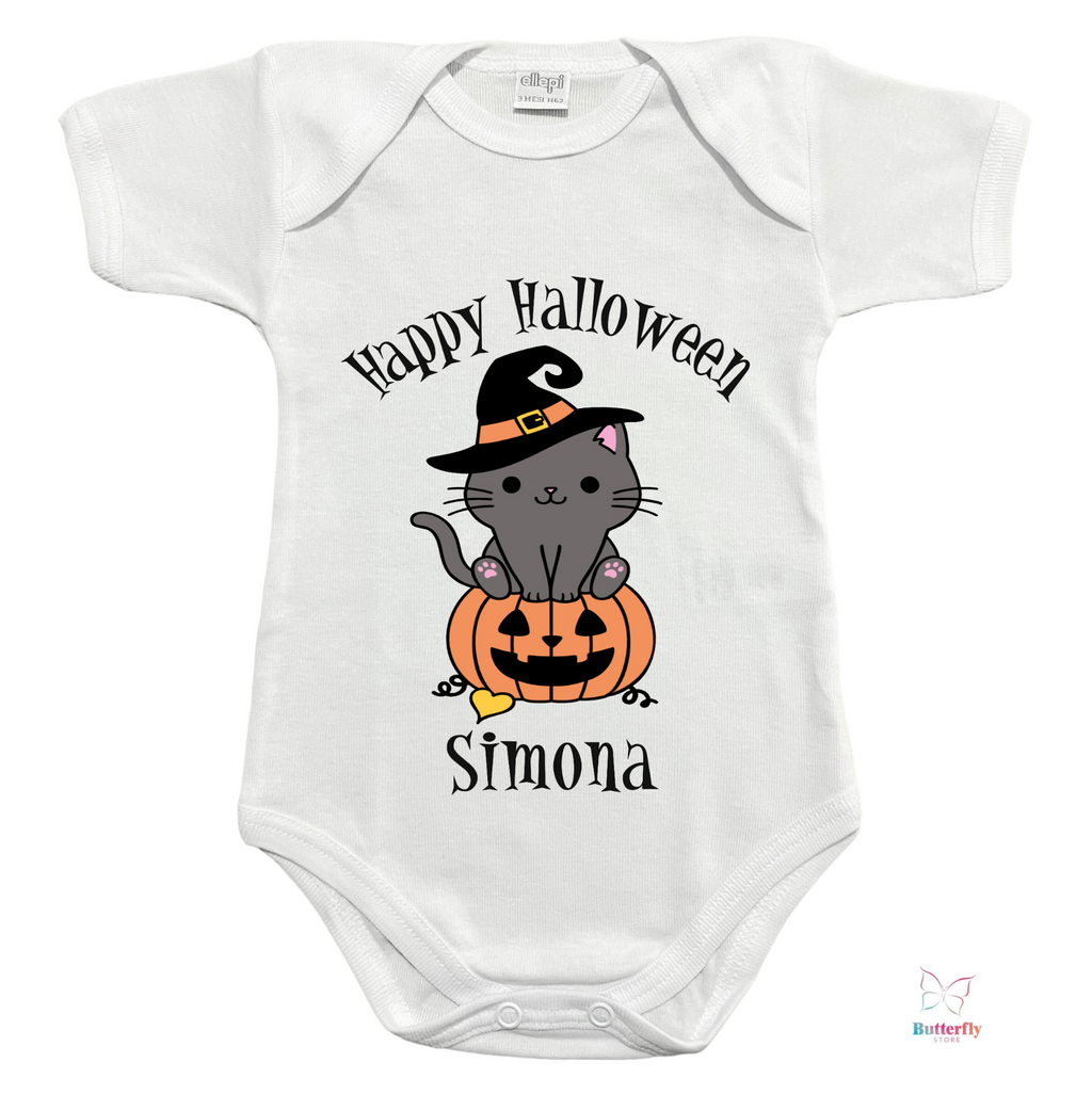 Baby Body Happy Halloween - Con Nome