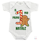 Body Neonati "Il Mio Primo Natale" - Personalizzabile Con Nome