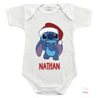 Body Di Natale Stitch Personalizzato Con Nome