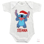 Body Di Natale Stitch Personalizzato Con Nome