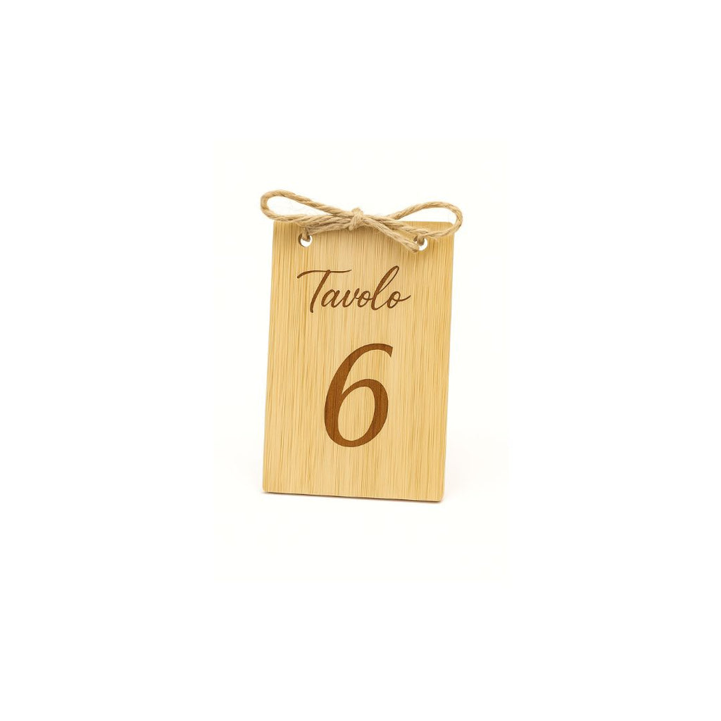 Set 10 Segnaposto in Legno per Tavoli – Personalizzabili con Logo per Matrimoni, Eventi, Ristoranti, Locali, Bistrot ecc.
