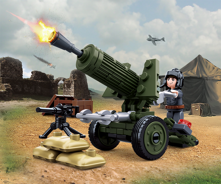 Costruzioni Sluban - Artiglieria Alleata Seconda Guerra Mondiale