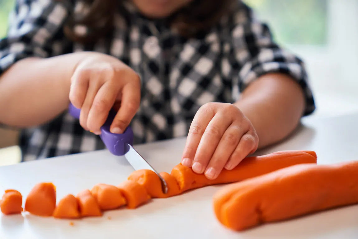 Posate Per Bambini - Fase 3 - Viola