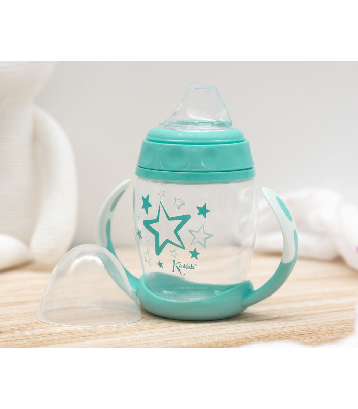 Tazza Apprendimento Stelle Step 1 Azzurra - Kiokids
