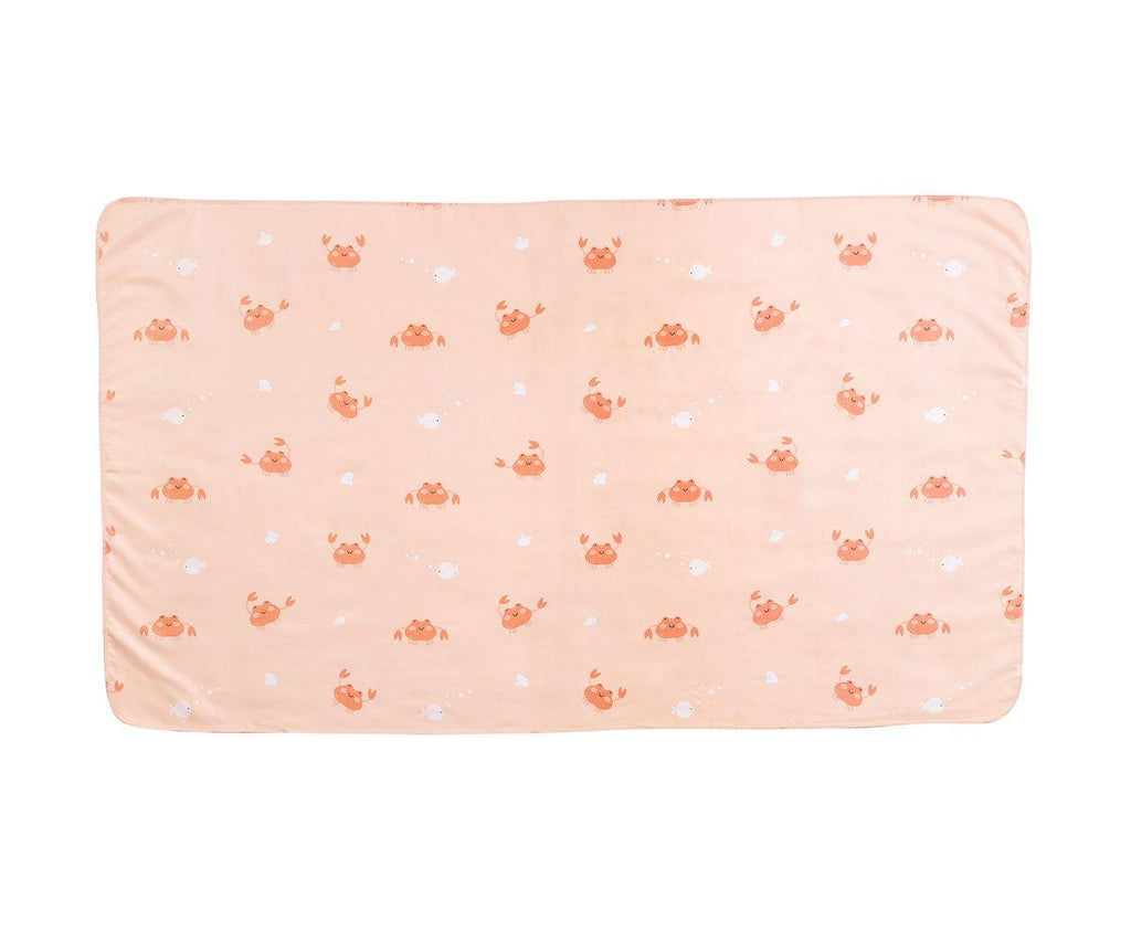 Telo Microfibra Crab Coral