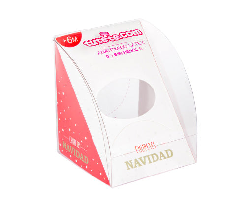 Succhietto Tutete Retro Rosso Santa Clause +6M