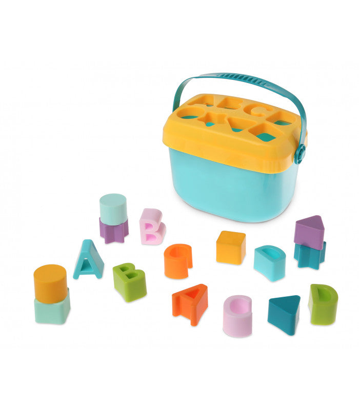 Cubo Attività Con Lettere E Forme Geometriche