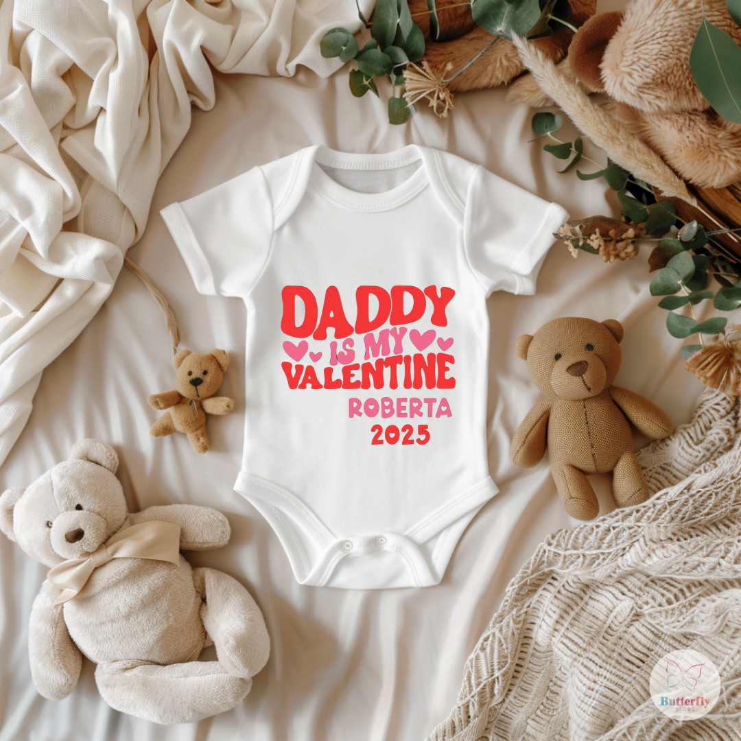 Baby Body Papà è Il Mio Valentino Con Nome