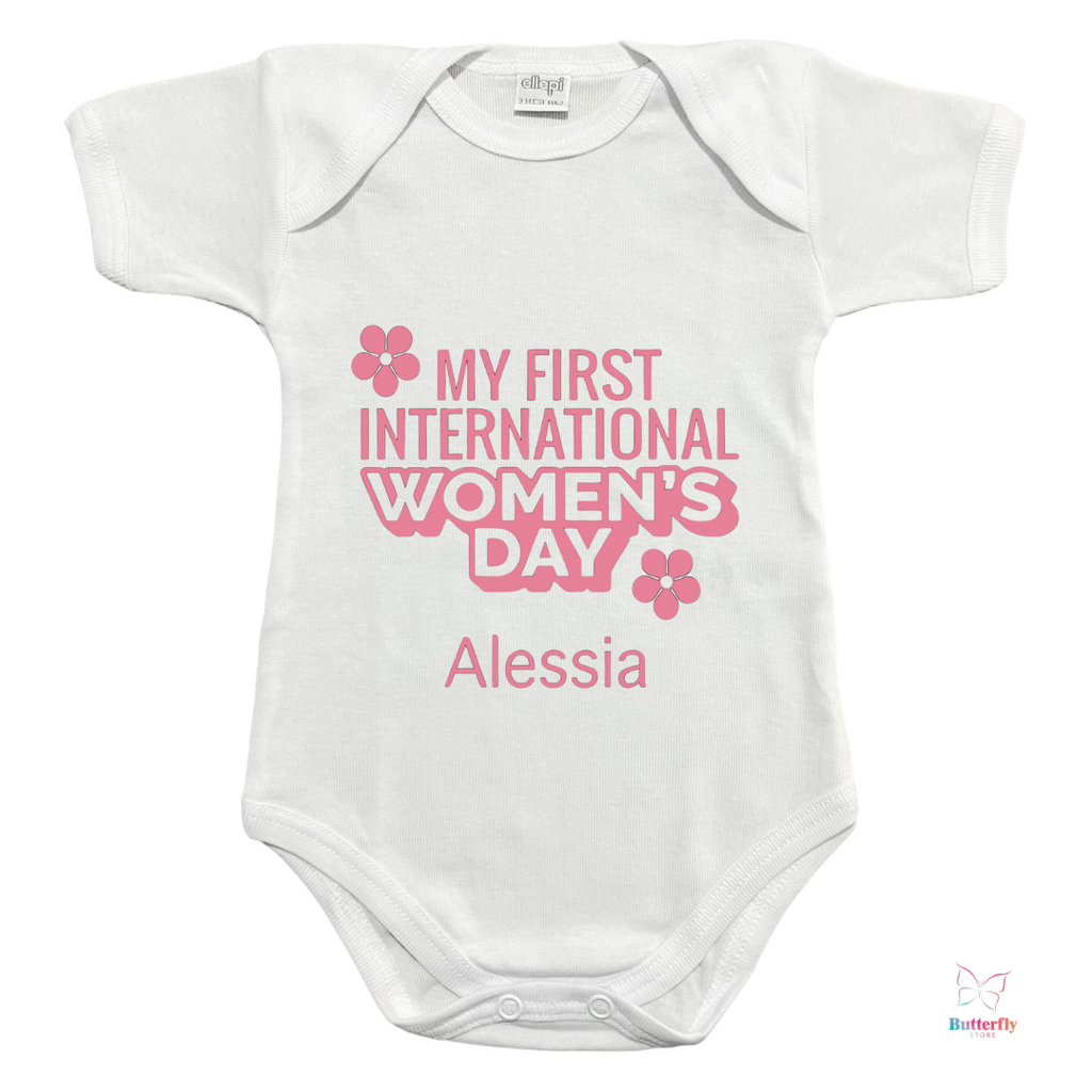 Baby Body "La Mia Prima Festa Della Donna" - Con Nome