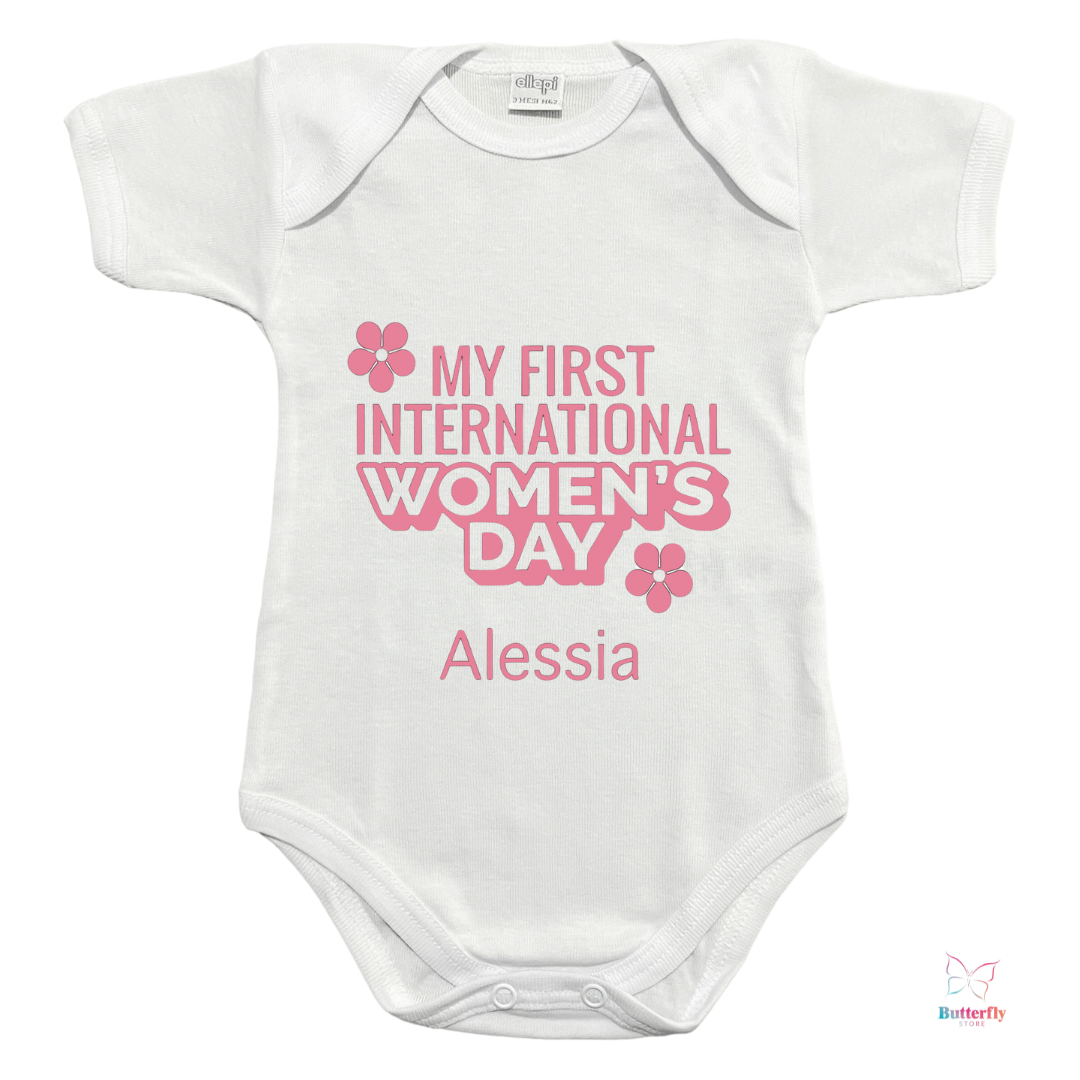 Baby Body "La Mia Prima Festa Della Donna" - Con Nome