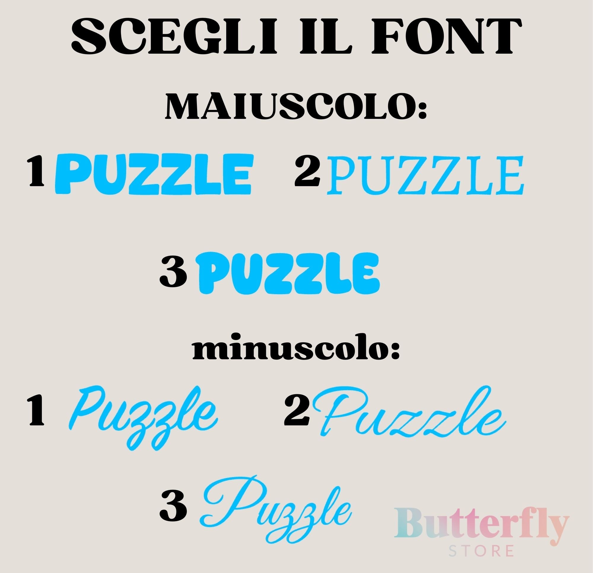 Etichette in Legno Personalizzate Per I Giochi Dei Bambini – Set da 6 o 12 con biadesivo