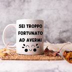 Coppia Di Tazze Con Frase Divertente Per Innamorati