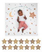 Coperta Complimese Neonato Written in the Stars - Personalizzabile
